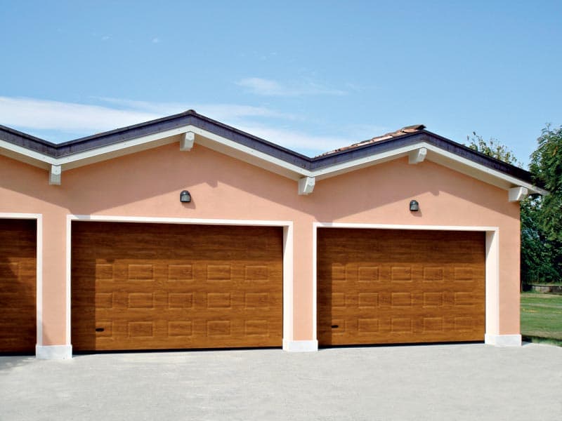 Porta sezionale civile GARDENIA