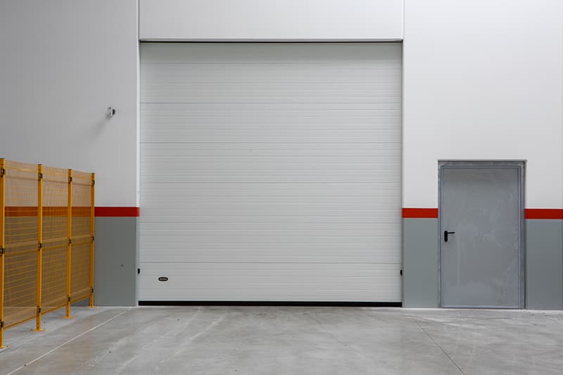 Porta sezionale industriale